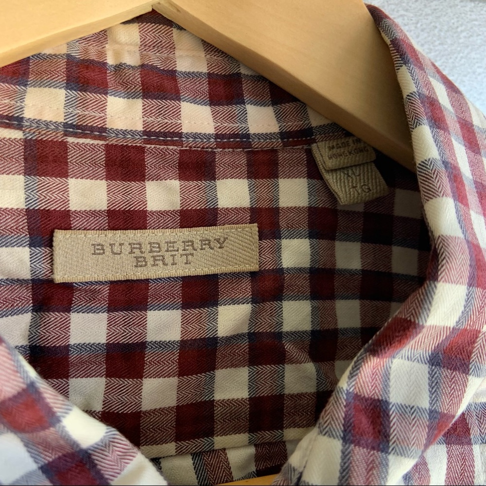 Burberry button up - Picture 4 of 5